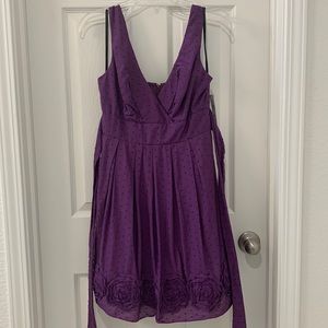Purple dress